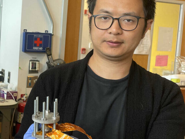 Hailong Chen and Zhantao Liu present a new, low-cost cathode for all-solid-state lithium-ion batteries.