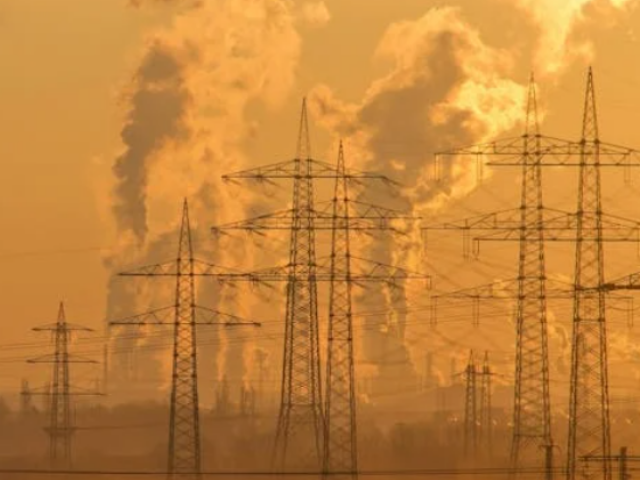 Electric Towers during Golden Hour