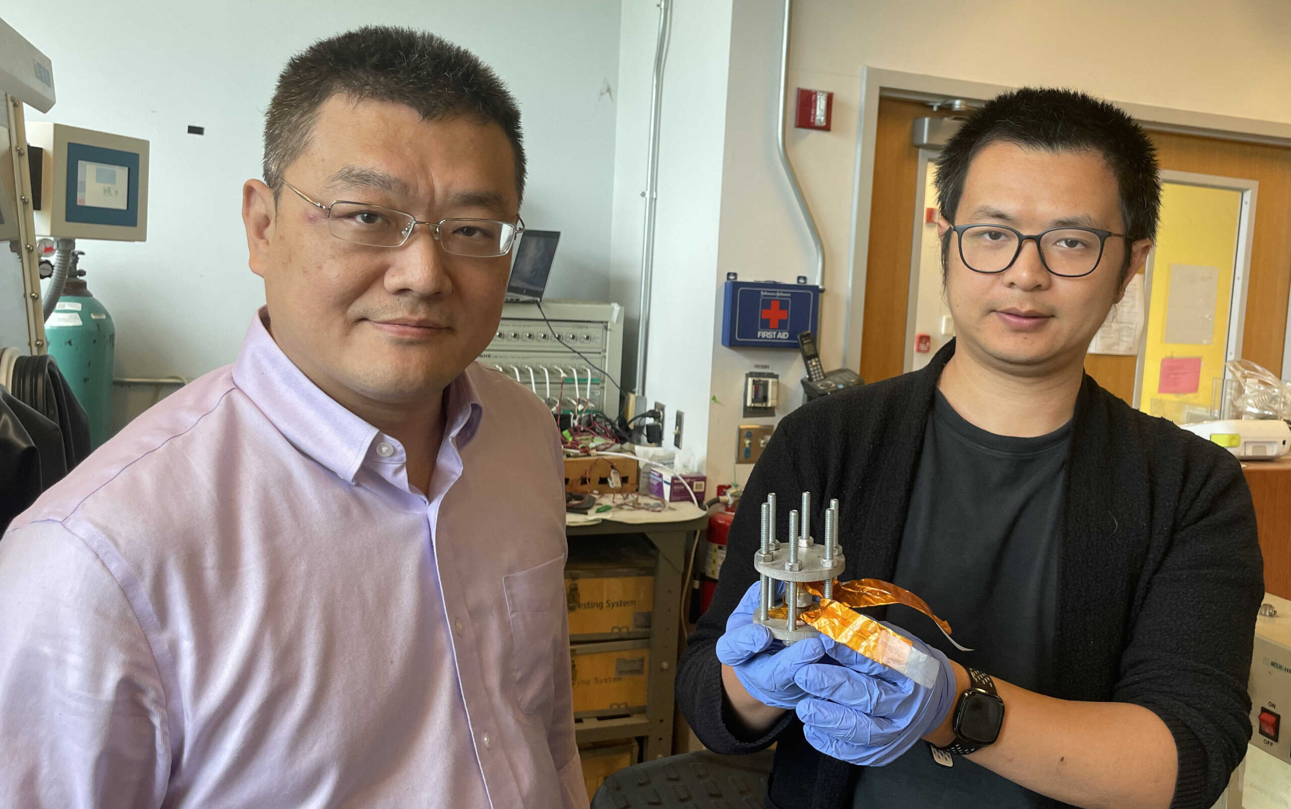 Hailong Chen and Zhantao Liu present a new, low-cost cathode for all-solid-state lithium-ion batteries.