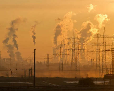 Electric Towers during Golden Hour