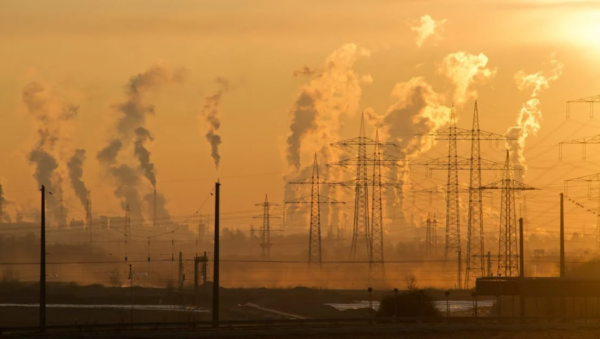 Electric Towers during Golden Hour