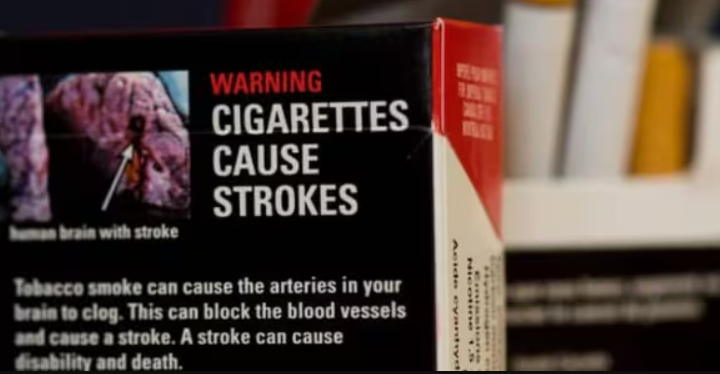 Warning for smoking.