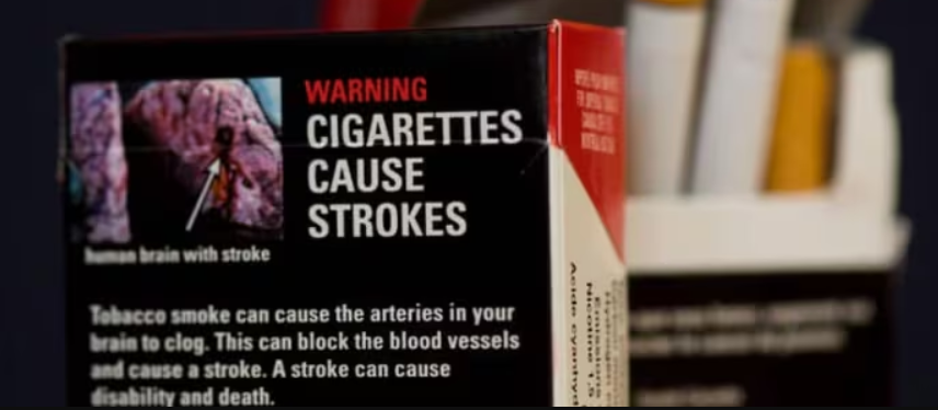 Warning for smoking.