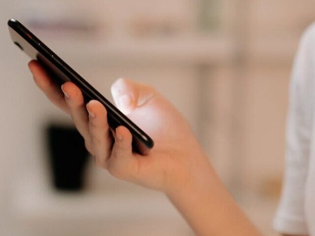 Representative Image. Close-Up Shot of a Person Using a Smartphone. Photo Source: cotton bro studio