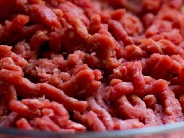 Representative Image. Grind Meat in a Glass Bowl. Photo Source: Angele J (Pexels)