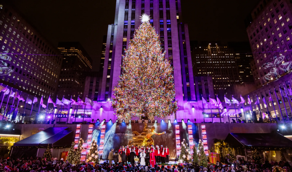 2023 Rockefeller Center Christmas Tree Lighting Ceremony