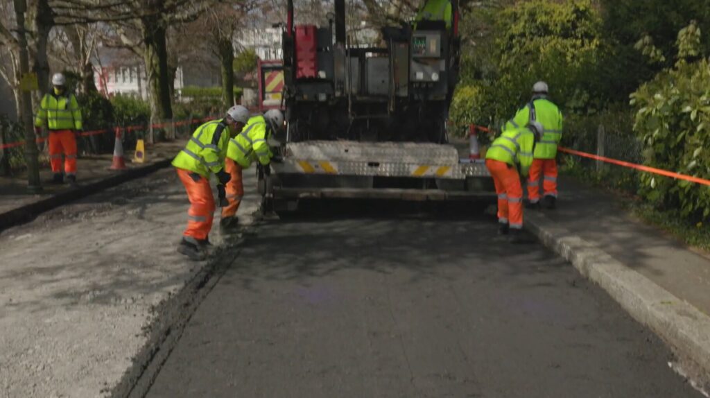 Representative Image. Road Construction. Photo Source: Eurovia UK (YouTube)