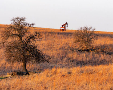 An oil well in Oklahoma