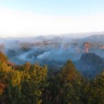 Representative Image. Misty mountain landscape with autumn forest and distant cliffs. Photo Source: European Environment Agency