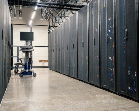 Representative Image. Server Racks on Data Centers. Photo Source: Brett Sayles (Pexels)