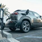 Representative Image. Gray Electric Car Parked on a Charging Bay. Photo Source: Kindel Media (Pexels)