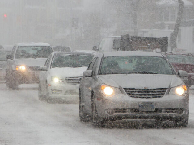 Representative Image. Snowfall at Toronto.