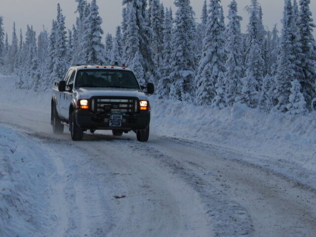 Representative Image. Ice Road.