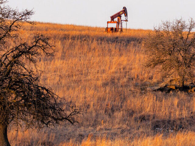 An oil well in Oklahoma