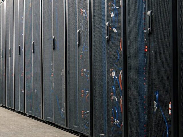 Representative Image. Server Racks on Data Centers. Photo Source: Brett Sayles (Pexels)