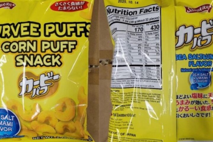 Snack foods-Corn Puffs