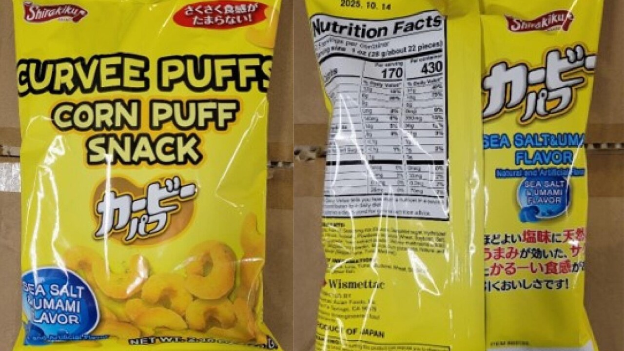 Snack foods-Corn Puffs