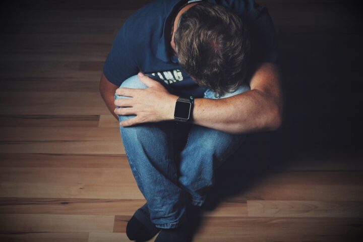 Representative Image. Depressed Man. Photo Source: HolgersFotografie (Pixabay)