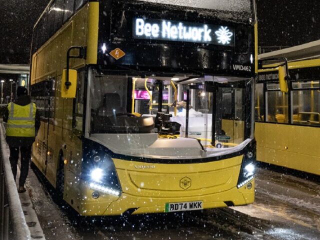 Manchester's Bee Network_ £2 Bus Fares Defy National Increase (Poster Image)