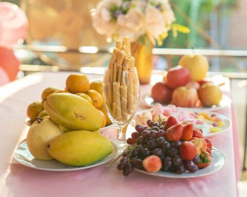 Representative Image. Fruits on the table. Photo Source: MakaraEk (Pixabay)