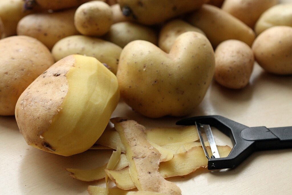 Potato and Potato Peels