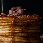 Pile of Pancake With Honey