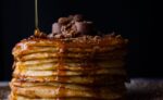 Pile of Pancake With Honey