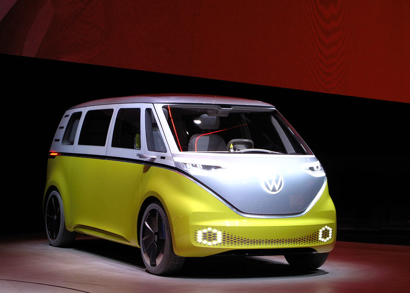  A Volkswagen ID. Buzz. An electric concept vehicle. Photo Source -  Rutger Van Der Maar(CC BY 2.0)