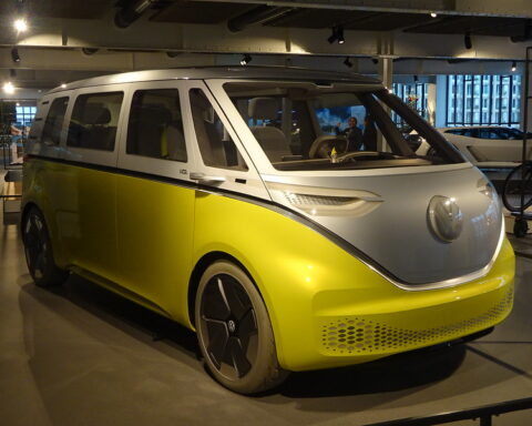 A Volkswagen ID. Buzz, An electric concept vehicle. Source - CC BY-NC-SA 2.0