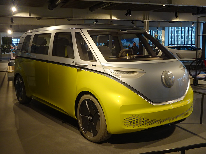 A Volkswagen ID. Buzz, An electric concept vehicle. Photo Source - Harry (CC BY-NC-SA 2.0)