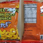 Curvee Puffs corn puff snack. Photo Source - Wismettac