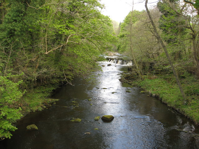 Representative Image. Yorkshire Bridge - View of River Derwent and Waterfall. Photo Source: Alan Heardman