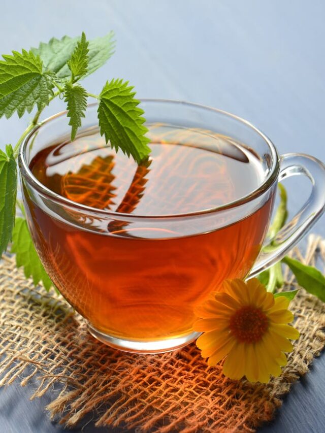 Caption: Representative Image. Clear Glass cup with tea. Photo Source: Mareefe (Pexels)