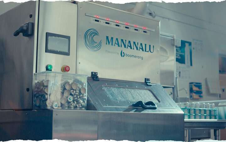 Mananalu water filling machine with Boomerang System. Photo Source: Mananalu