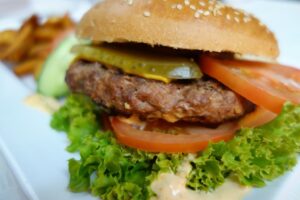 Burger Photo Source: Pixabay