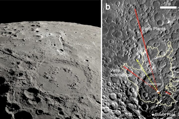 Grand canyons on the Moon Photo Source: Nature Communications