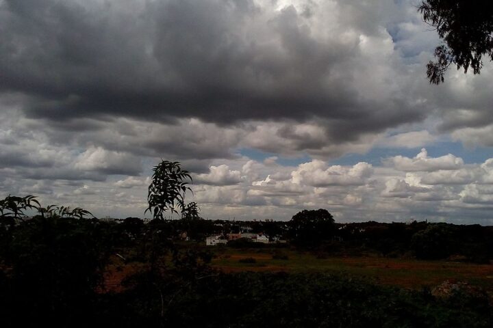 Representative image: Cloudy day without rain.