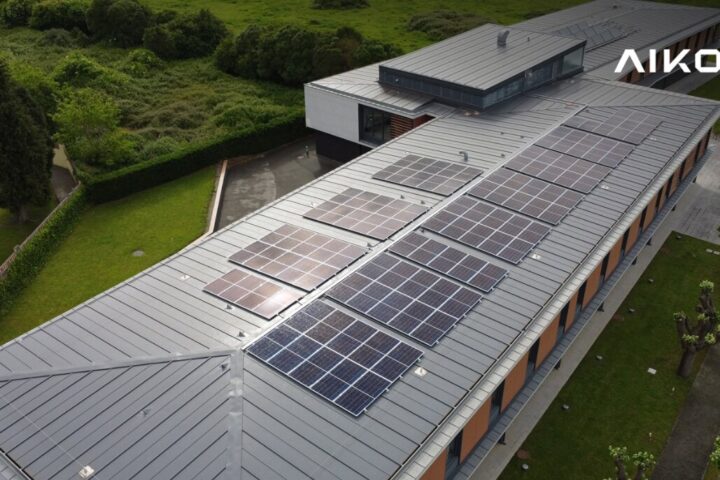 Metal roof with numerous solar panels. Photo Source - Perth Solar Warehouse