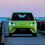 Representative image. Lime green BYD Seagull EV parked by the wate. Photo Source: BYD.