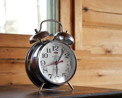 Representative Image. Classic mechanical alarm clock. Photo Source: Santeri Viinamäki