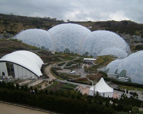 Representative image of the Eden Project. Photo Source: Karen Roe (CC BY 2.0)