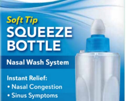 All-natural nasal wash system for sinus relief. Photo Source: Ascent Consumer Products Inc.