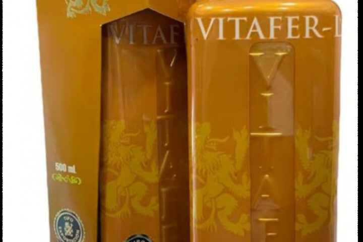 A bottle and packaging of a dietary supplement named "Vitafer-L. Photo Source: FDA U.S. Food and Drug administration