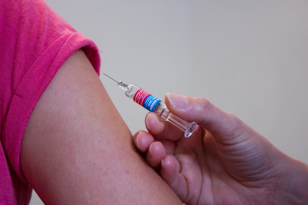 Representative Image: Vaccination. Photo Source: kfuhlert (Pixabay)