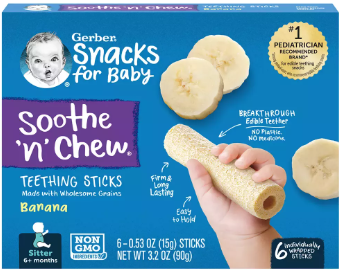 SOOTHE N CHEW® TEETHING STICKS