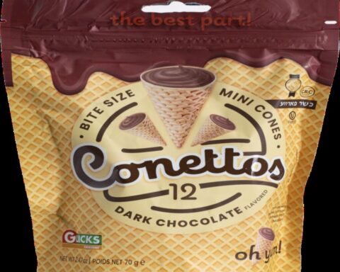 Bag of Glicks Dark Chocolate Conettos mini cones. Photo Source: U.S. Food and Drug Administration.