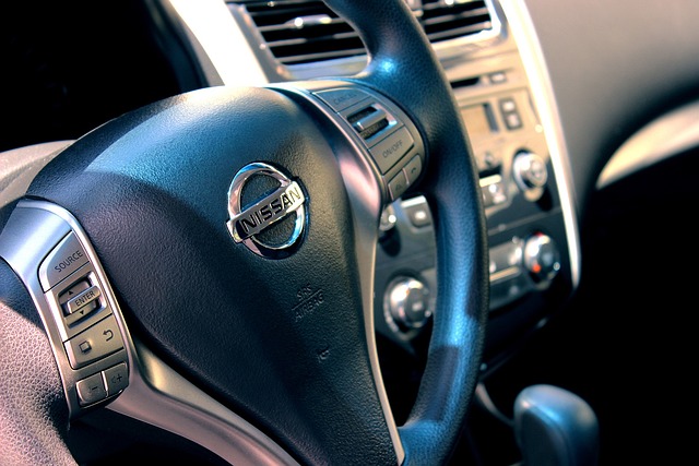 Nissan Car steering Photo Source: DayronV (Pixaboy)