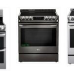 Representative Image: Different models of LG electric stoves, with model numbers visible on each unit. Photo Source: Recalls and safety alerts (www.canada.ca)