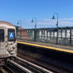 Subway Trains with Sensors and Leverages Cloud.