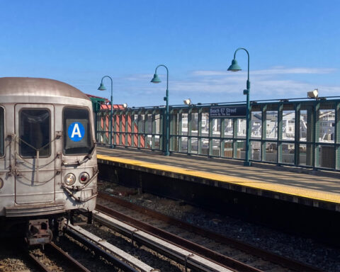 Subway Trains with Sensors and Leverages Cloud.